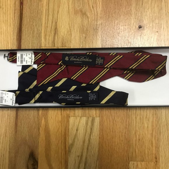 Brooks Brothers Bow Ties..New (Box) - Picture 1 of 3